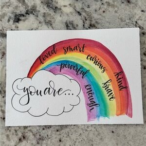 You Are Rainbow Print (5x7)